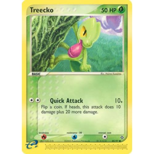 Treecko (080/097) Common - Single