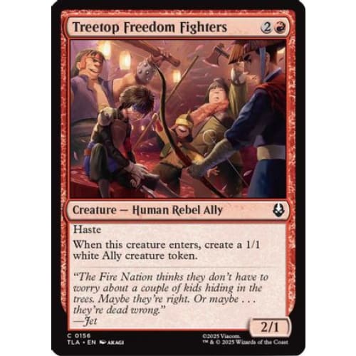 Treetop Freedom Fighters (TLA-156) - Single