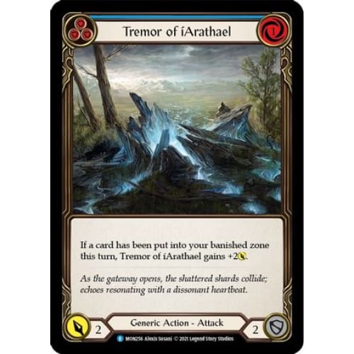 Tremor of iArathael (Blue) (MONARCH) 1st Edition - Single