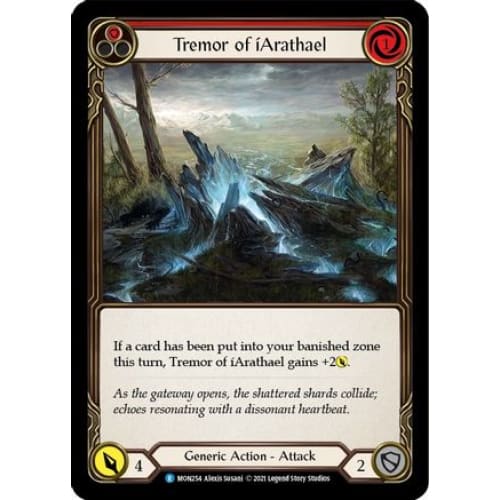 Tremor of iArathael (Red) (MONARCH) 1st Edition - Single