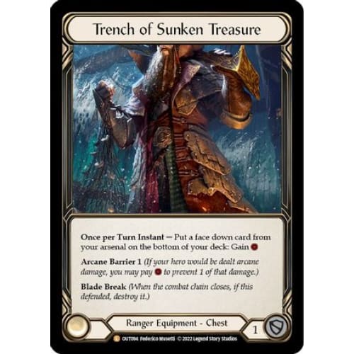 Trench of Sunken Treasure (OUTSIDERS) Cold Foil - Single