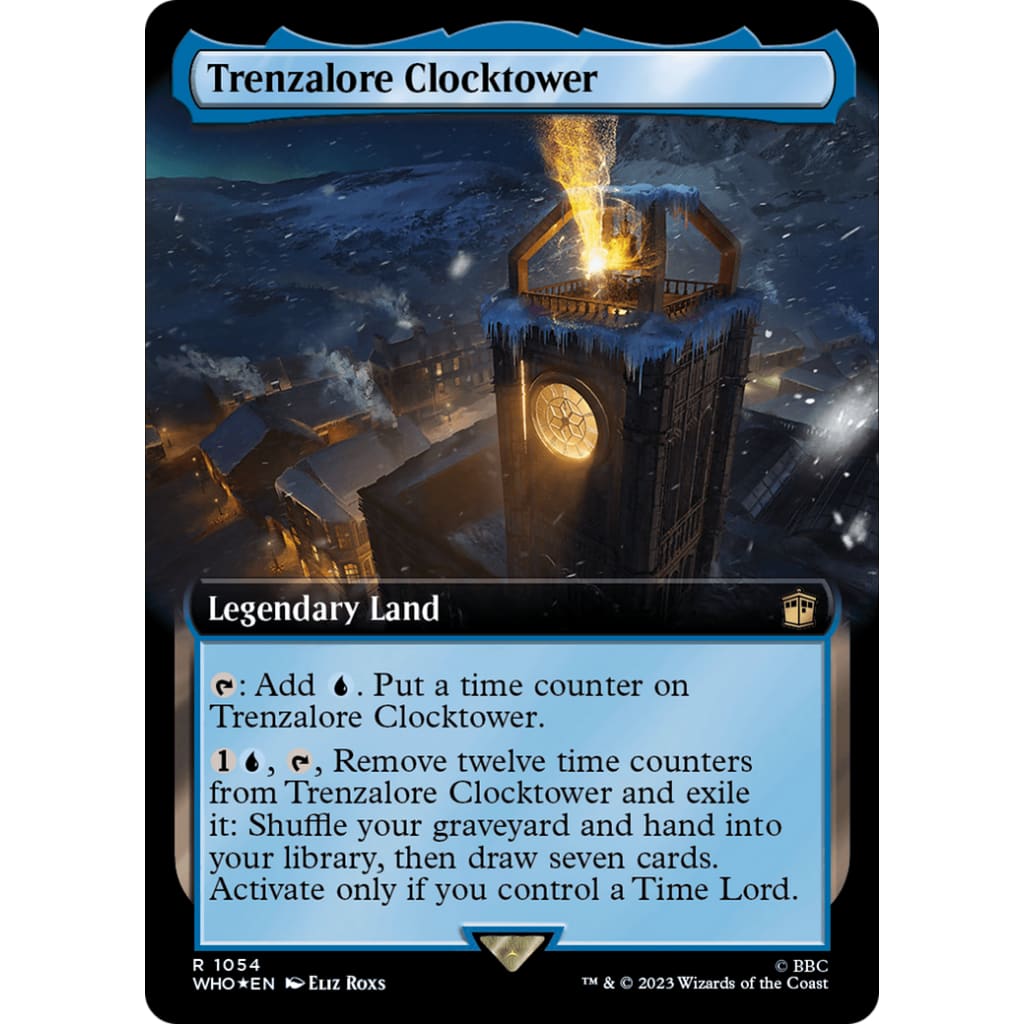 Trenzalore Clocktower (WHO-1054): (Extended Art) Foil