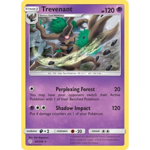 Trevenant (094/236) Rare Classic - Single
