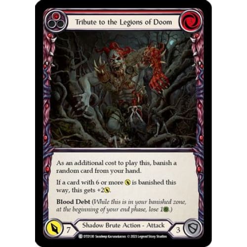 Tribute to the Legions of Doom (Red) (DUSK TILL DAWN)