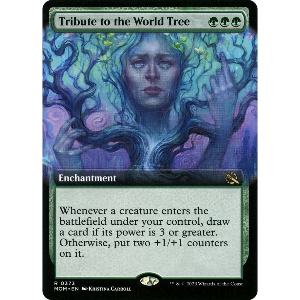 Tribute to the World Tree (MOM-373): (Extended Art) Foil