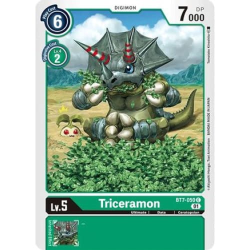 Triceramon - BT7-050 - Common - Single