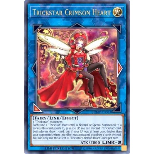 Trickstar Crimson Heart (JUMP-EN083) Ultra Rare Limited