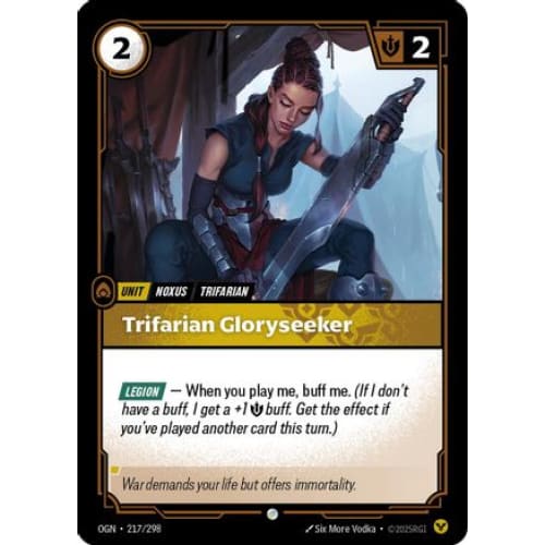 Trifarian Gloryseeker (217/298) - Origins Foil - Single