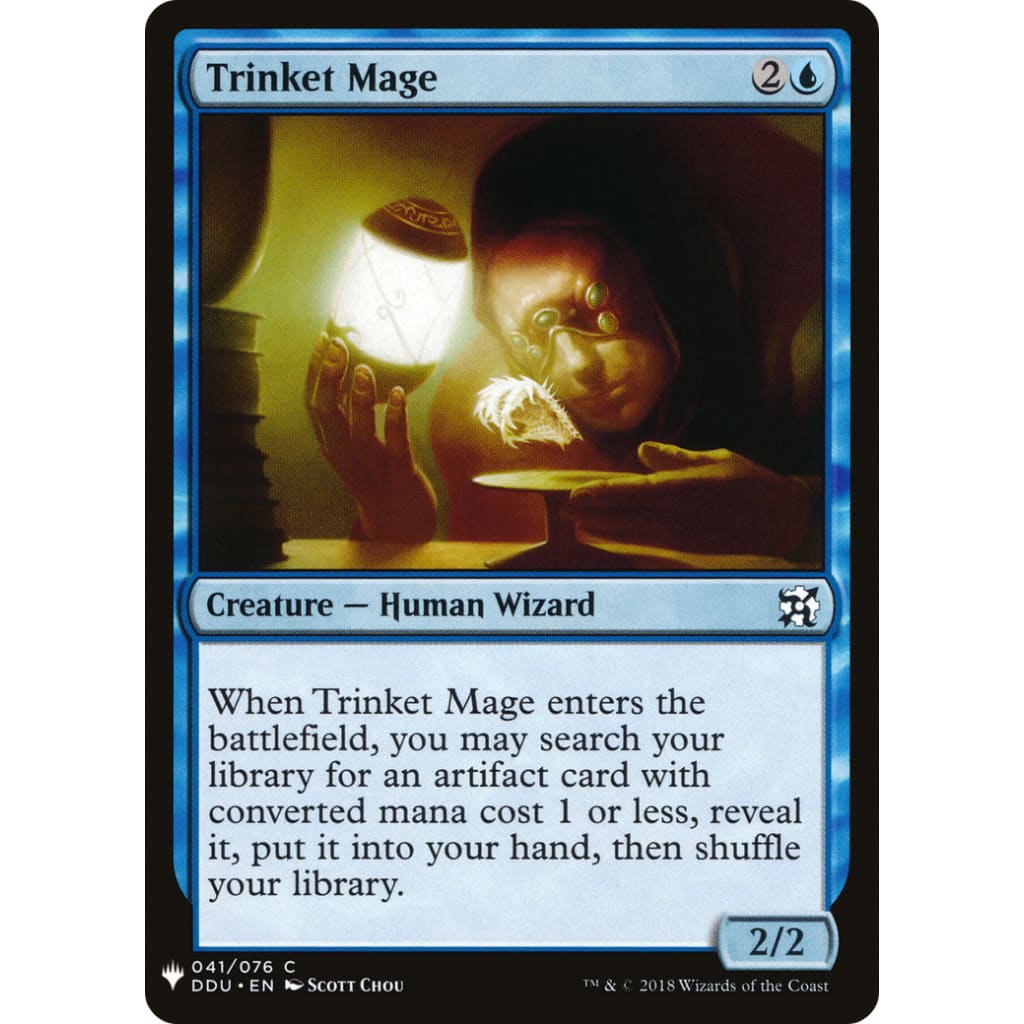 Trinket Mage (PLST-DDU-41) - Single