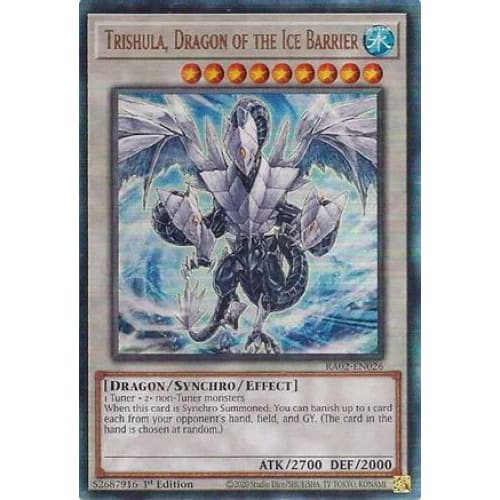 Trishula Dragon of the Ice Barrier (PUR) - RA02-EN026