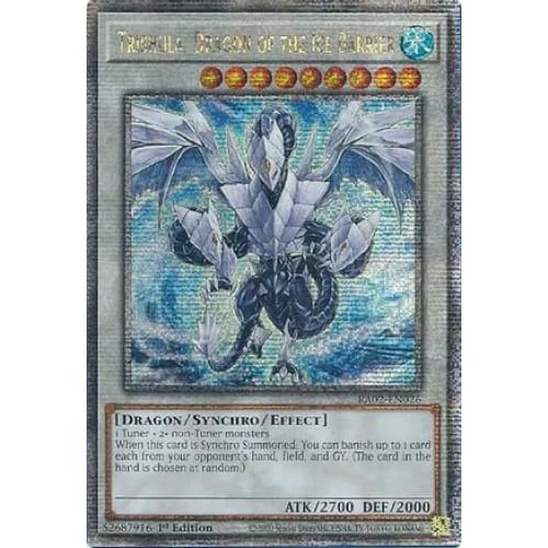 Trishula Dragon of the Ice Barrier (Quarter Century Secret