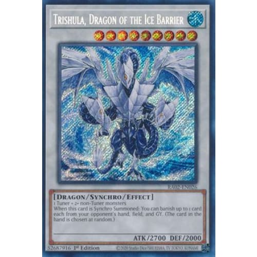 Trishula Dragon of the Ice Barrier (Secret Rare)