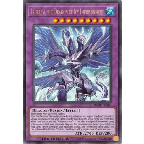 Trishula the Dragon of Icy Imprisonment (JUMP-EN088) Ultra