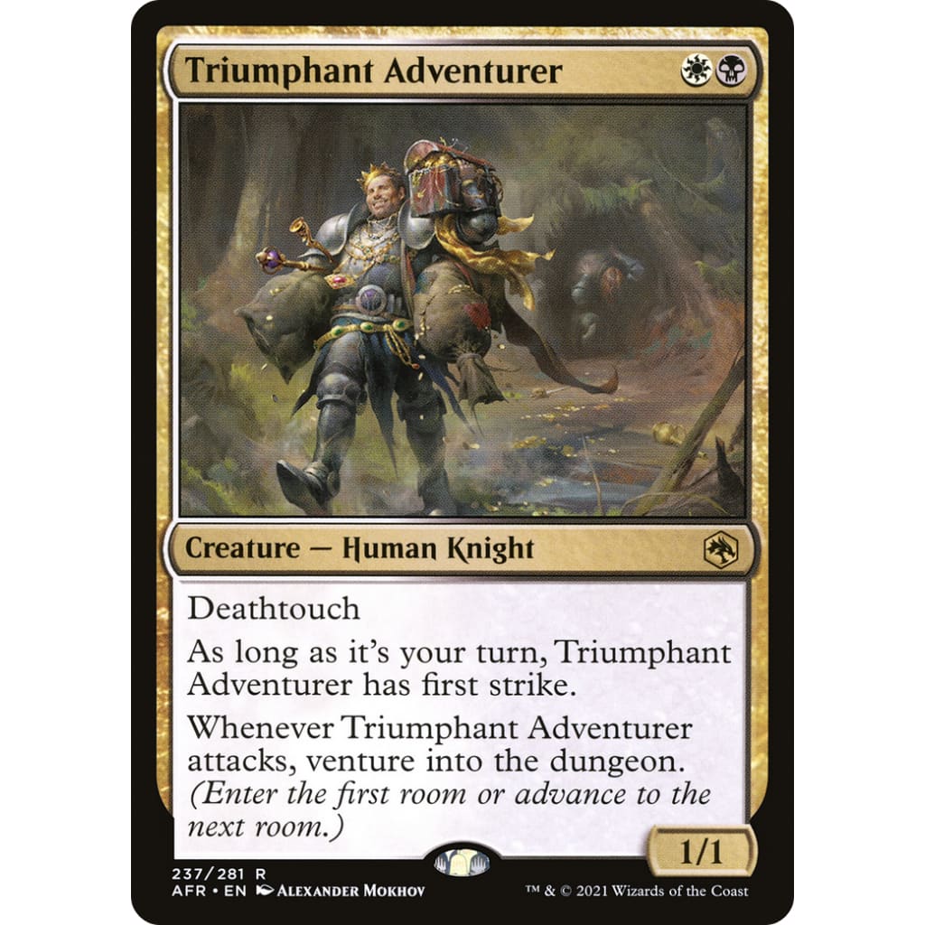 Triumphant Adventurer (AFR-237) Foil - Single