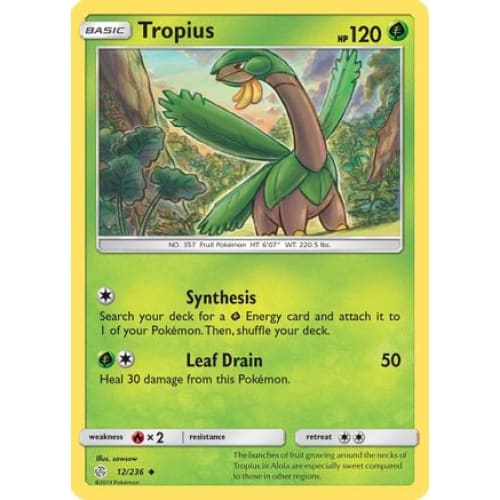 Tropius (012/236) Uncommon Reverse Holofoil - Single