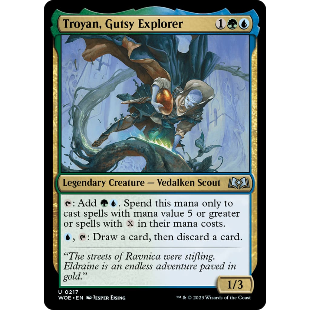 Troyan Gutsy Explorer (WOE-217) Foil - Single