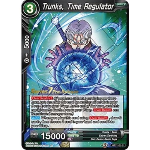 Trunks Time Regulator (Assault of the Saiyans Pre-Release