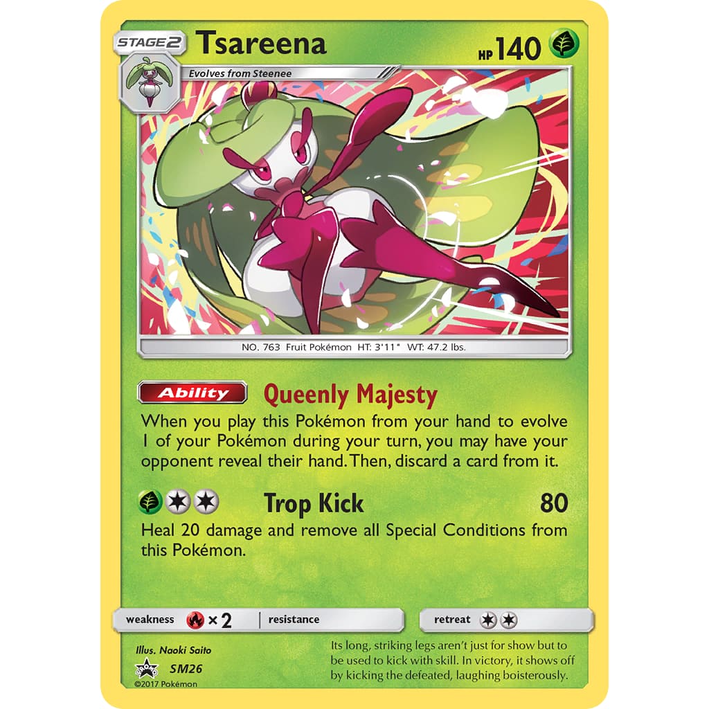 Tsareena - SM26 Promo - Single