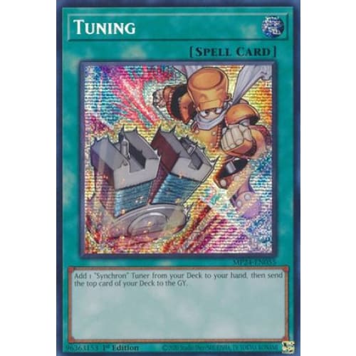 Tuning (Alternate Art) - MP24-EN055 Prismatic Secret Rare