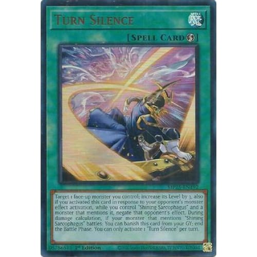 Turn Silence - MP25-EN192 Ultra Rare 1st Edition - Single