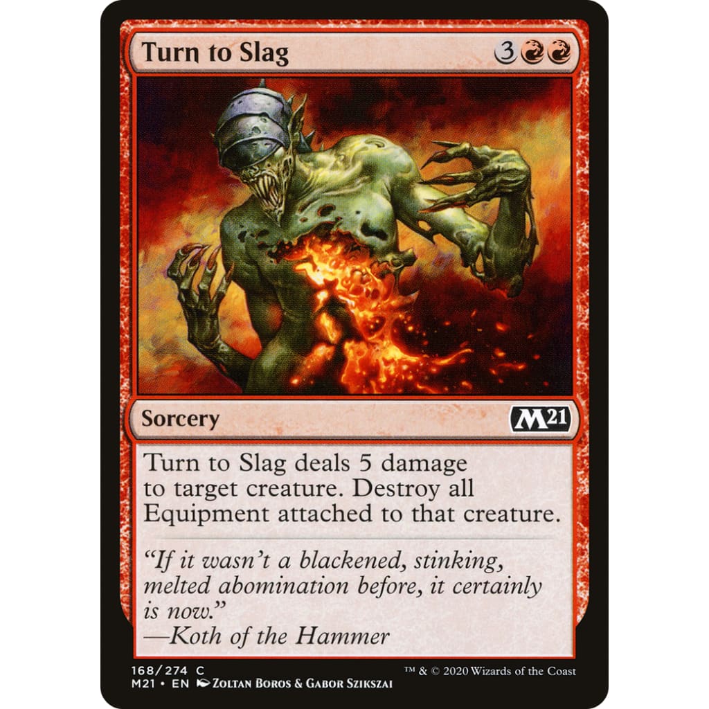Turn to Slag (M21-168) - Single