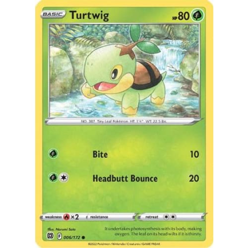Turtwig (006/172) Common - Single