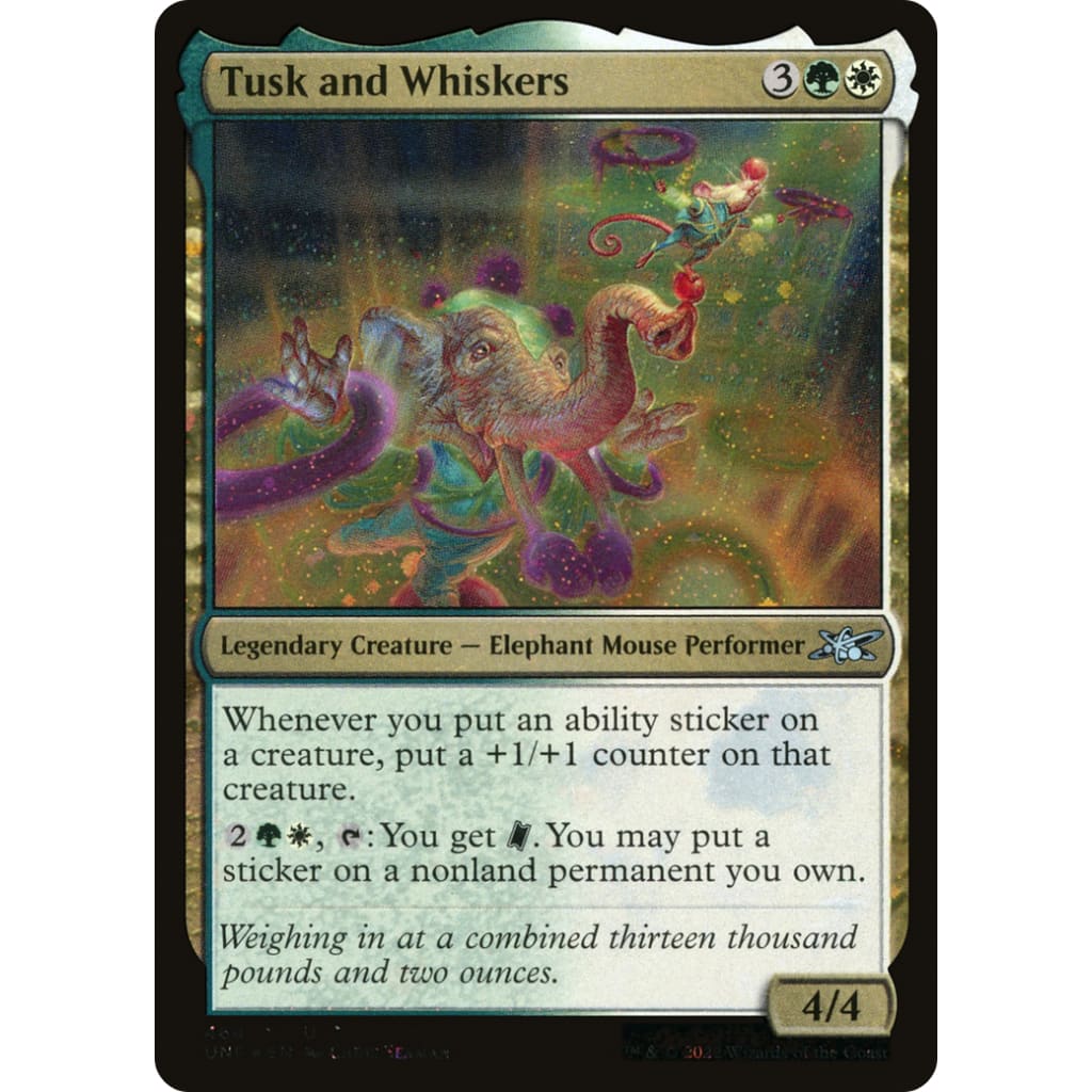 Tusk and Whiskers (UNF-468) Foil - Single