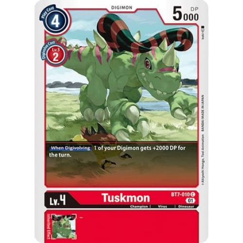 Tuskmon - BT7-010 - Common - Single