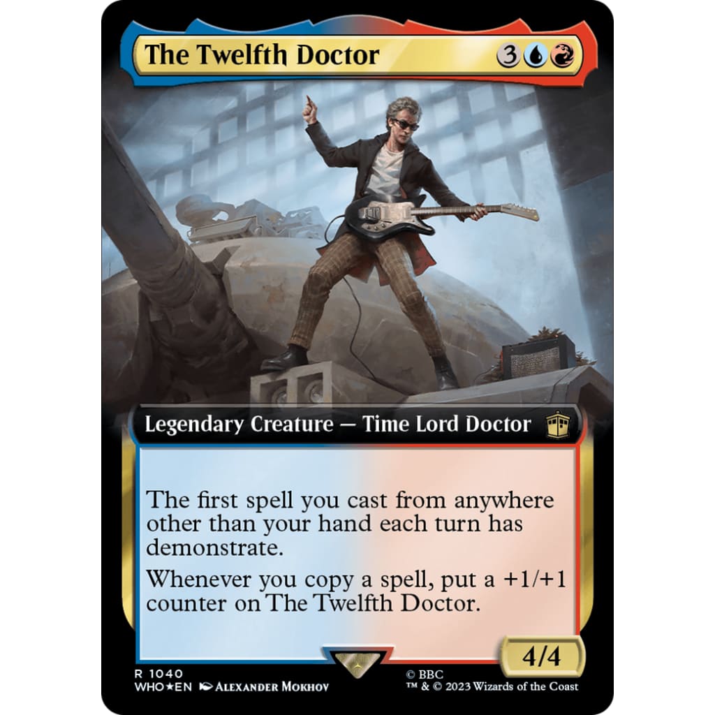 The Twelfth Doctor (WHO-1040): (Extended Art) Foil - Single
