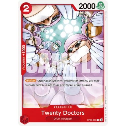 Twenty Doctors OP08-003 C Two Legends - Single