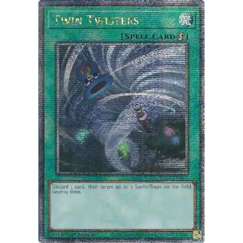 Twin Twisters (Quarter Century Secret Rare) - RA02-EN060