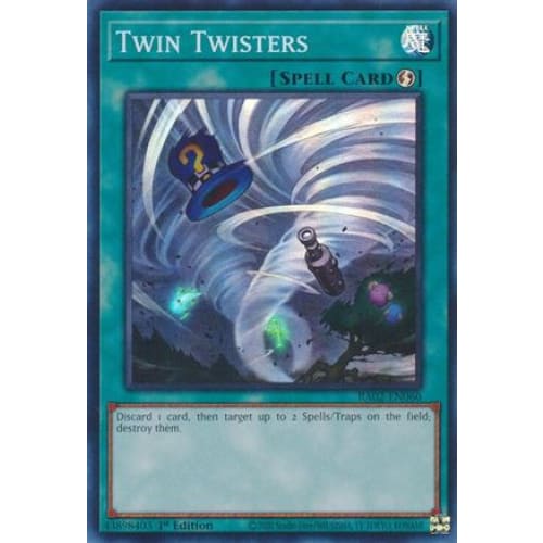Twin Twisters - RA02-EN060 Super Rare 1st Edition - Single
