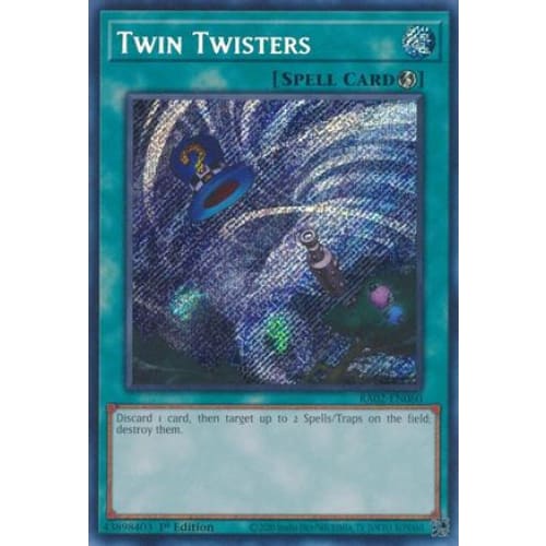 Twin Twisters (Secret Rare) - RA02-EN060 Secret Rare 1st