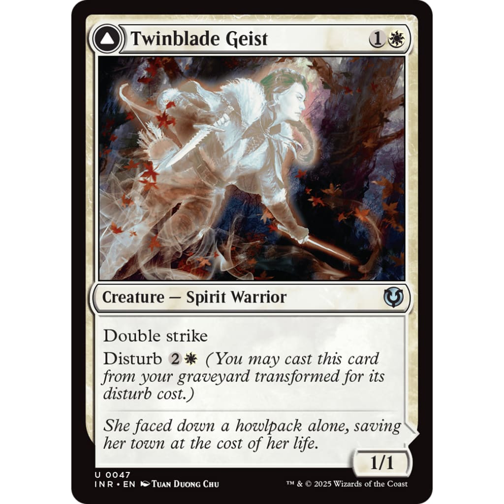 Twinblade Geist // Invocation (INR-047) - Single