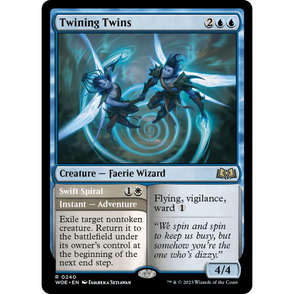 Twining Twins // Swift Spiral (WOE-240) Foil - Single