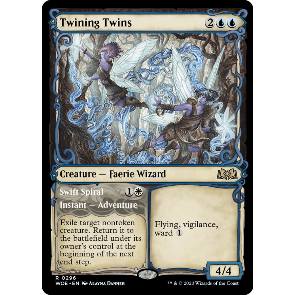 Twining Twins // Swift Spiral (WOE-296): (Showcase) - Single