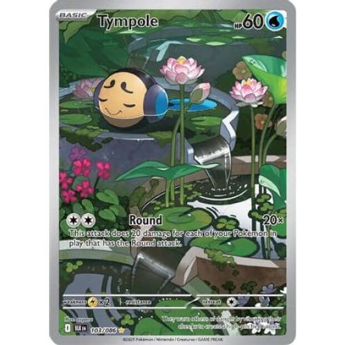 Tympole - 103/086 (103) Illustration Rare Holofoil - Single