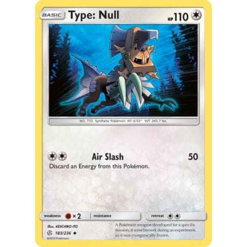 Type: Null (183/236) Uncommon - Single