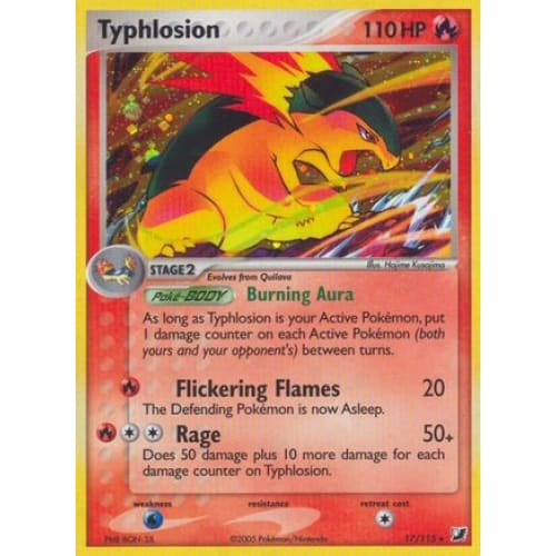 Typhlosion (017/115) Holo Rare Holofoil - Single