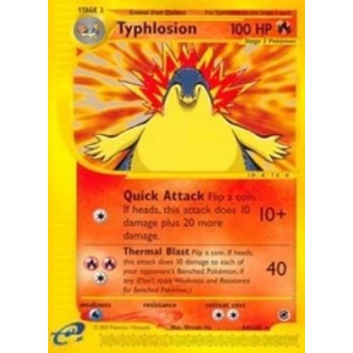 Typhlosion (064/165) Rare Classic Reverse Holofoil - Single