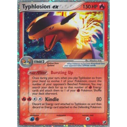 Typhlosion ex (110/115) Holo Rare Holofoil - Single