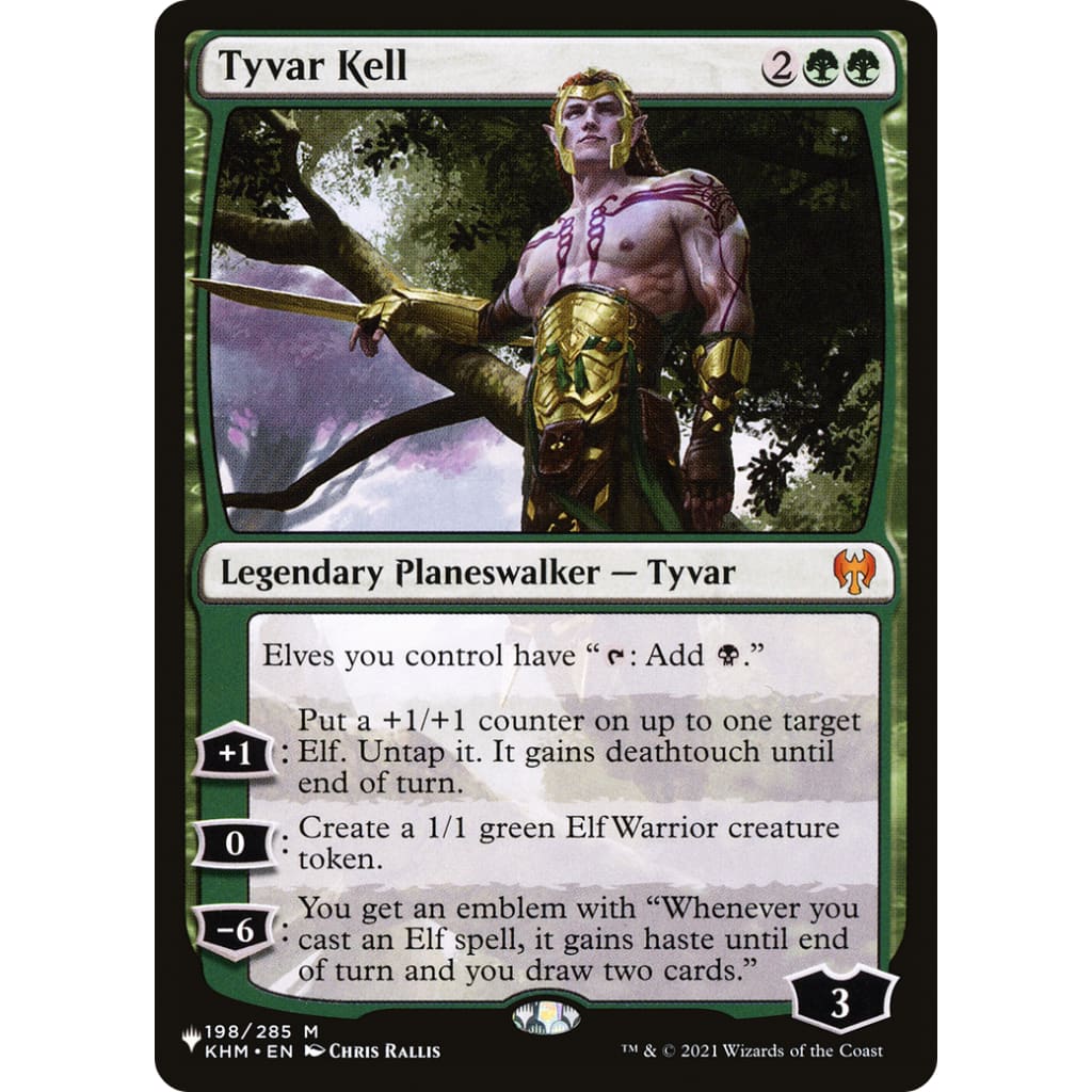 Tyvar Kell (PLST-KHM-198) - Single