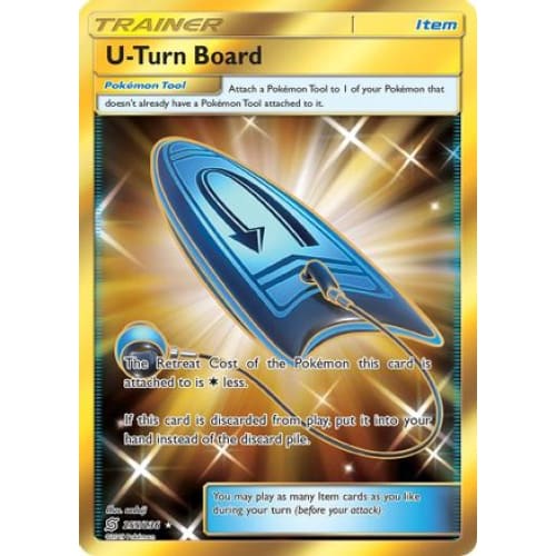 U-Turn Board (255/236) Secret Rare Holofoil - Single