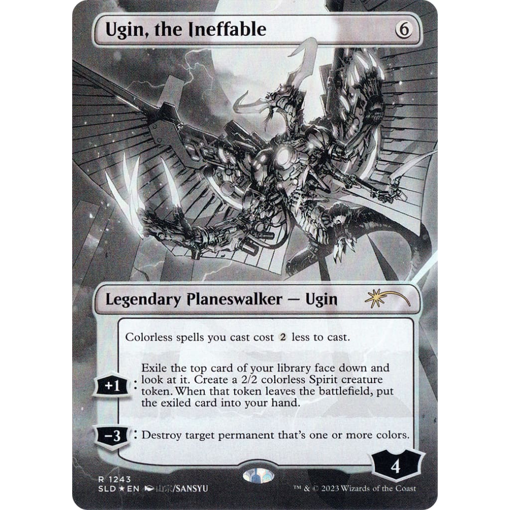 Ugin the Ineffable (SLD-1243) (Borderless) Foil - Single