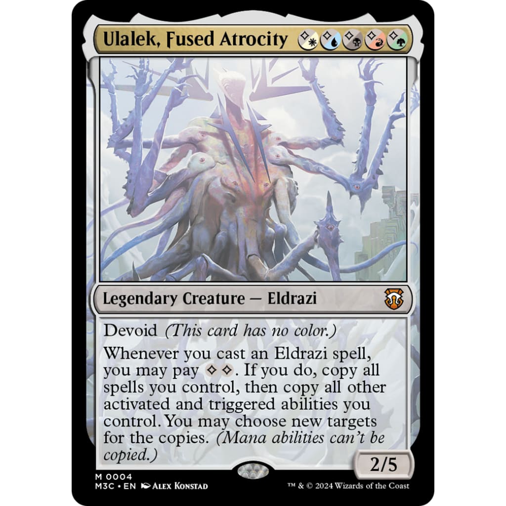 Ulalek Fused Atrocity (M3C-004) Foil - Single