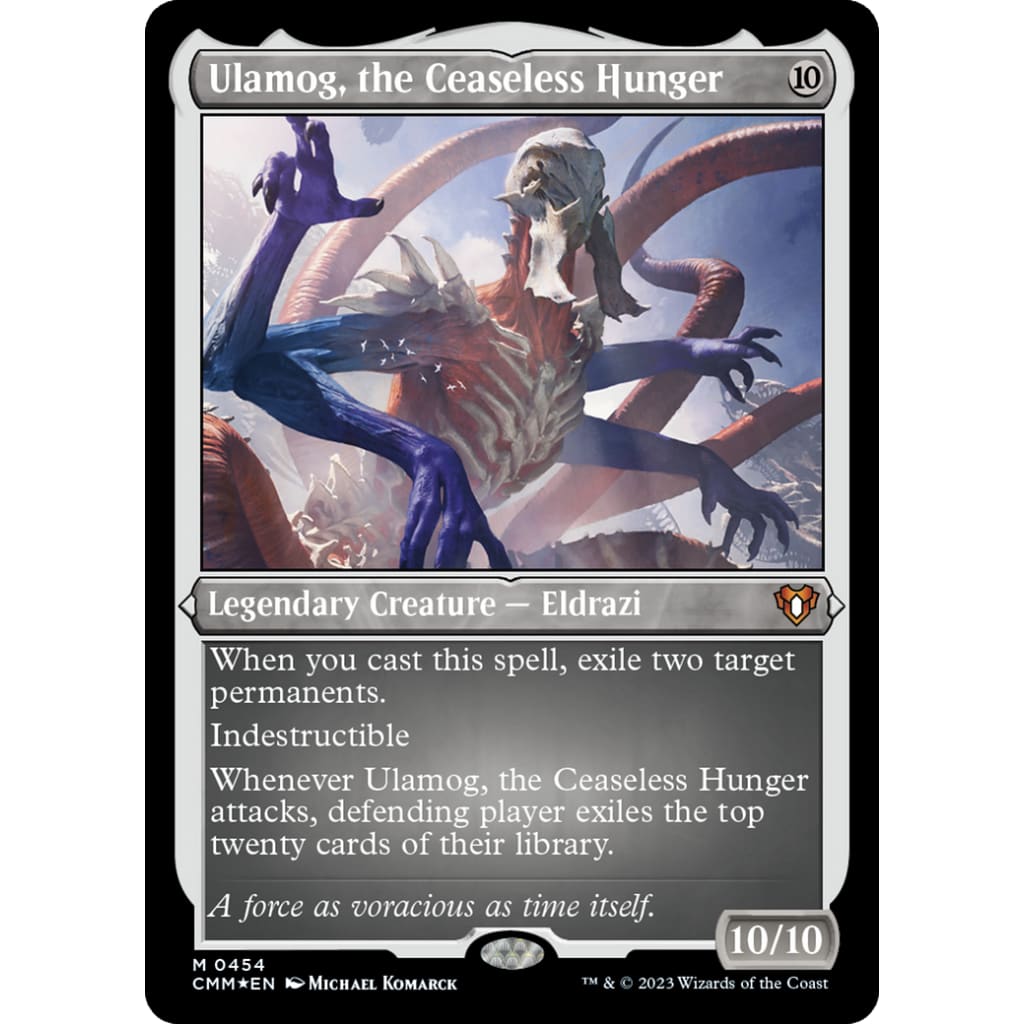Ulamog the Ceaseless Hunger (CMM-454) Etched Foil - Single