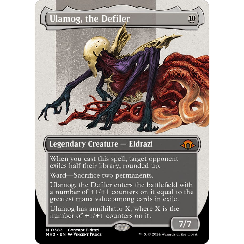 Ulamog the Defiler (MH3-383) (Borderless) - Single