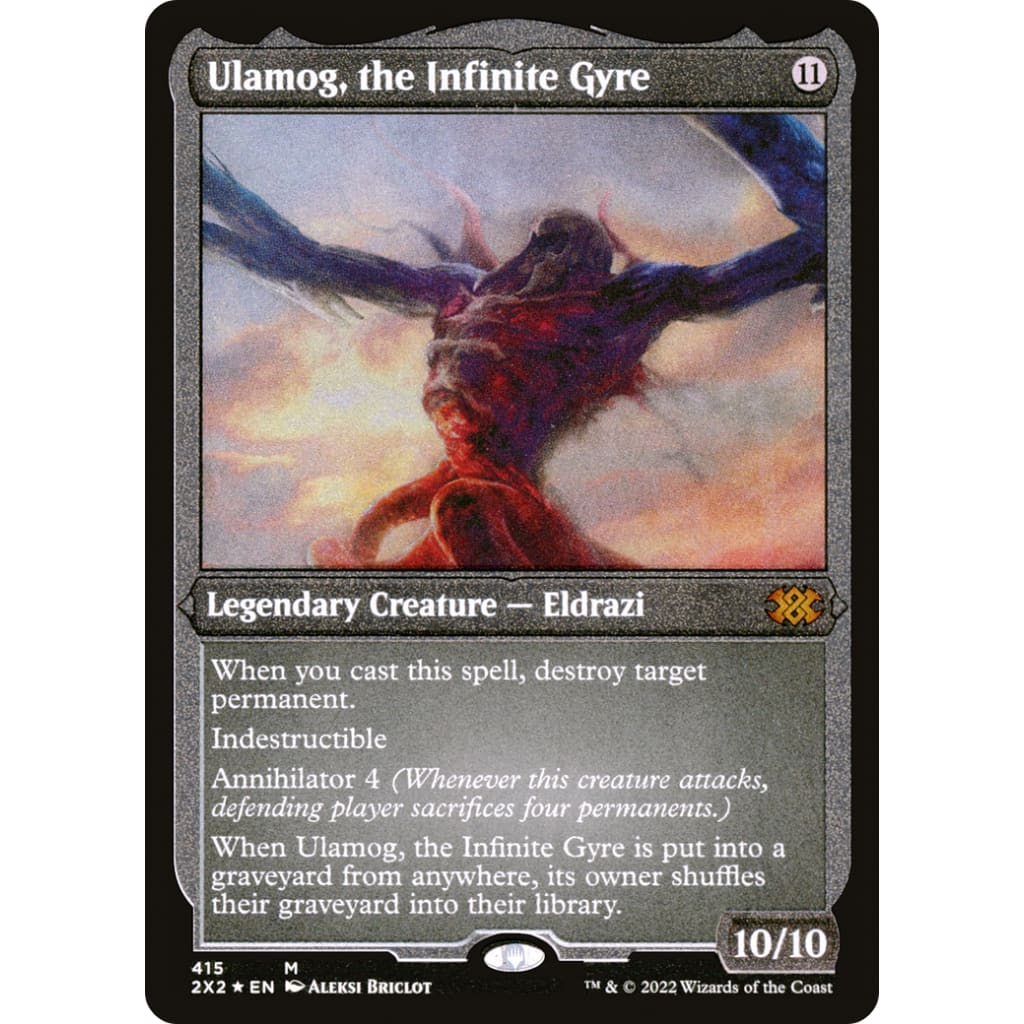 Ulamog the Infinite Gyre (2X2-415) Etched Foil - Single
