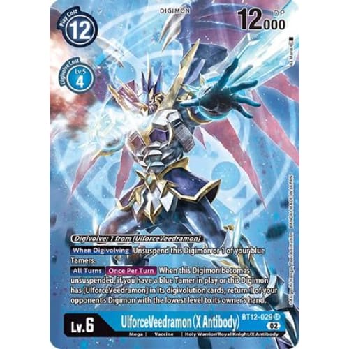 UlforceVeedramon (X Antibody) (Alternate Art) - BT12-029