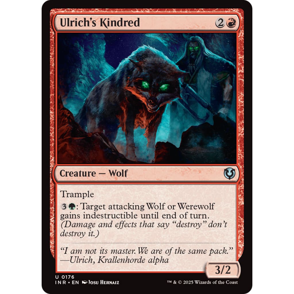 Ulrich’s Kindred (INR-176) - Single